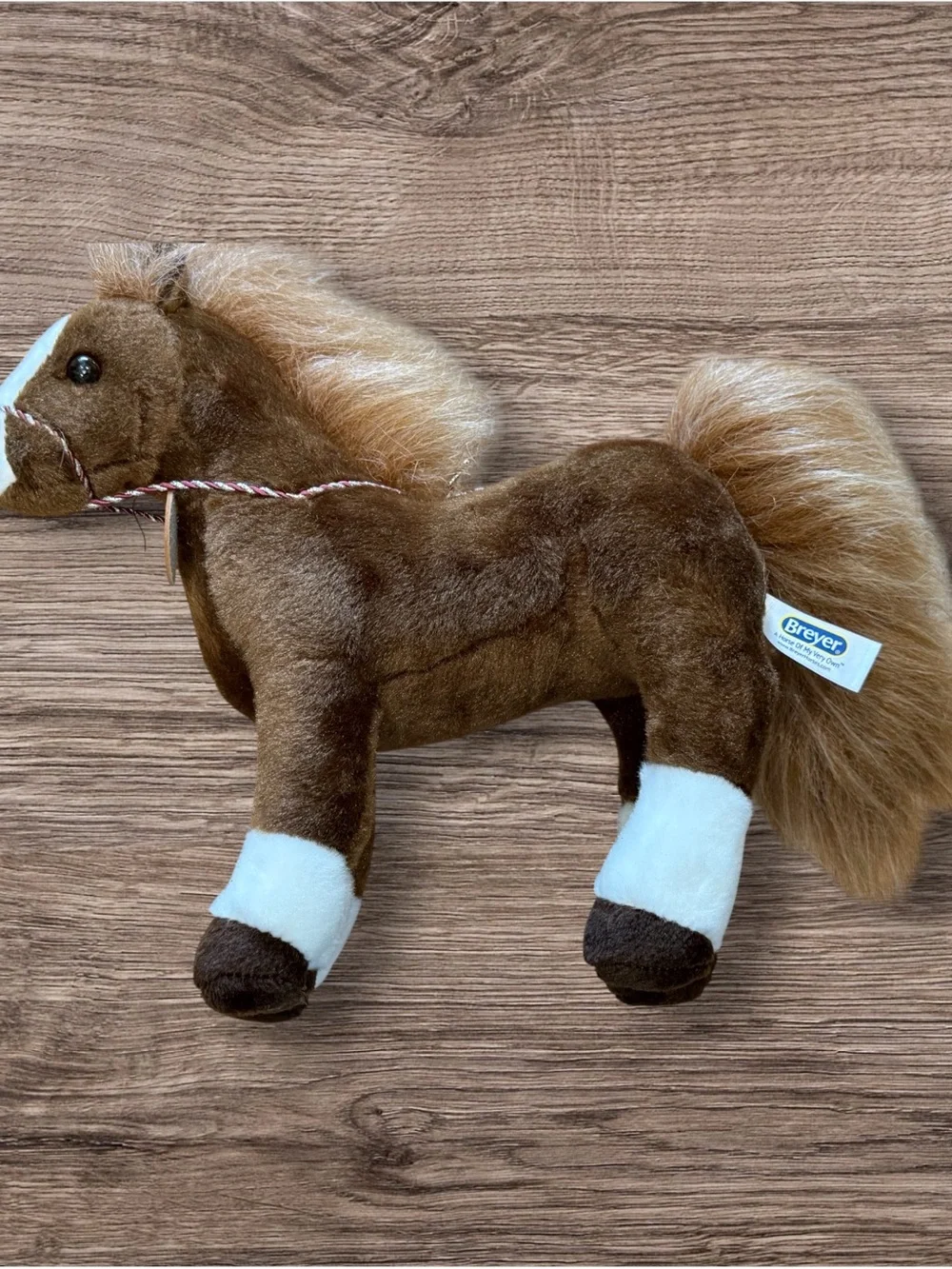 Breyer Aurora Mediun Brown 11.5 inch  Showstopper Stuffed Horse